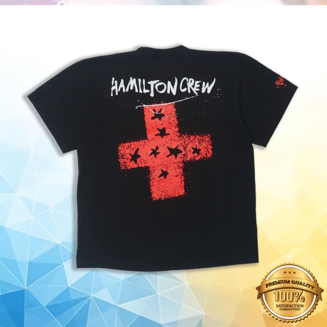 Plus44 Store Merch Steadman Stars Classic Short Sleeve Black Tee Plus44 Store Merch Steadman Stars Classic Short Sleeve Black Tee