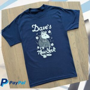 Davesnewyork Store Merch Dave’s New York X Henbo Henning Collab Icons T-Shirt