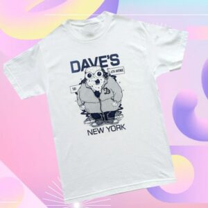 Davesnewyork Store Merch Dave’s New York X Henbo Henning Collab Icons T-Shirt
