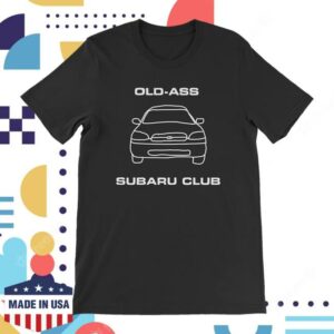Dftba Merch Store Old-Ass Subaru Club T-Shirt