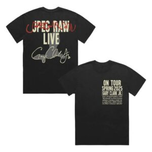 Gary Clark Jr Merch Store Gcjr Jpeg Raw Spring Tee