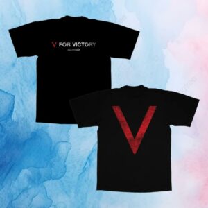 The Marathon Clothing Merch Store Marathon V For Victory Bulletproof T-Shirt Black