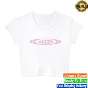 Angel Reese Merch Store Ar Baby Angel Tee White