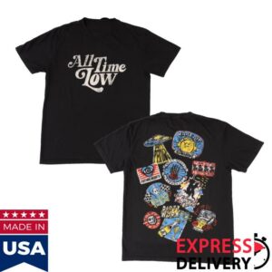 All Time Low Store Merch Albums Sticker T-Shirt