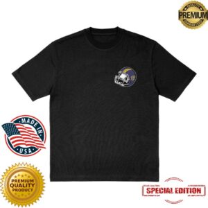 National Bohemian Store Merch Gridiron Classic Black Tee