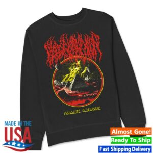 Blood Incantation Store Merch Ae Pyramid Black Crewneck Sweatshirt