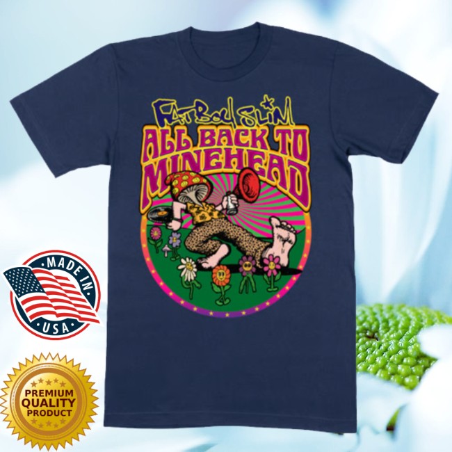 Fatboy Slim Store Merch Navy ‘All Back To Minehead Event 2025’ T-Shirt Fatboy Slim Store Merch Navy ‘All Back To Minehead Event 2025’ T-Shirt