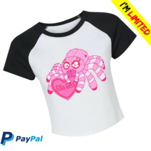 Ellared Store Merch Ella Red Spider Baby Tee