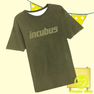 Incubus Store Merch Incubus Logo Olive Tee
