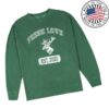 kenny Fresh Love Clothing Merch Store Green College Logo Crewnecka