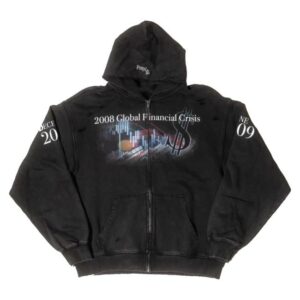 Rob Dillingham Wearing 2008 Global Financial Crisis Hoodie