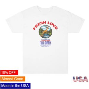 Fresh Love Clothing Merch Store Field Supply Tee