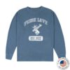 Fresh Love Clothing Merch Store Green College Logo Crewneck Fresh Love Clothing Merch Store Green College Logo Crewneck