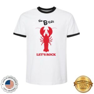 The B52s Store Merch Rock Lobster Ringer T-Shirt