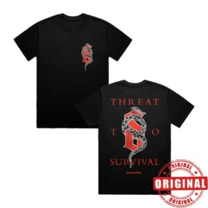 Shinedown Store Merch Threat To Survival X Tee