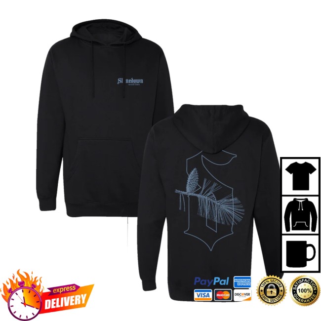Shinedown Store Merch Us & Them Xx Hoodie Shinedown Store Merch Us & Them Xx Hoodie
