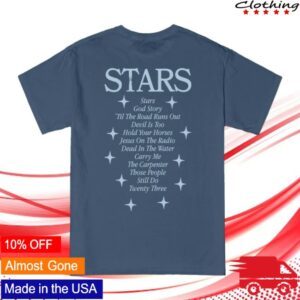 Anne Wilson Official Store Merch Stars Tracklist T-Shirt