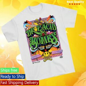 Fatboy Slim Store Merch White ‘Inkie Vs. Fatboy Slim’ T-Shirt