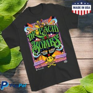 Fatboy Slim Store Merch Black ‘Inkie Vs. Fatboy Slim’ T-Shirt