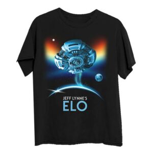 Jeff Lynne’s Elo Store Merch Flying Astral Spaceship T-Shirt