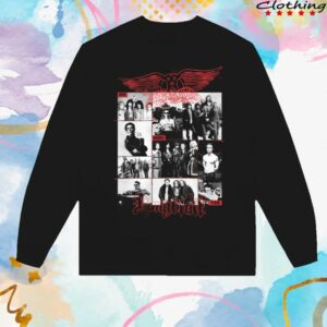 Aerosmith Store Merch One More Time Collage Longsleeve