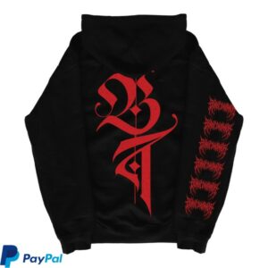 Bury Tomorrow Store Merch Choke Black Hoodie