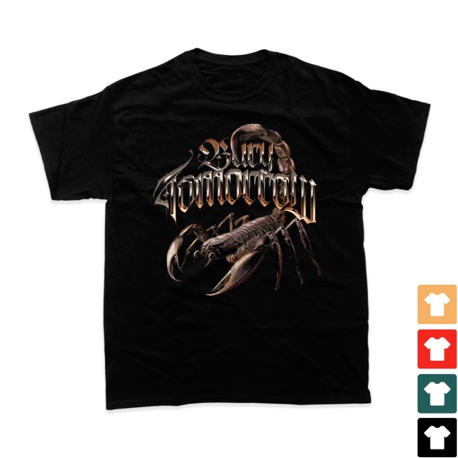 Bury Tomorrow Store Merch 2025 Europe Tour Black T-Shirt Bury Tomorrow Store Merch 2025 Europe Tour Black T-Shirt