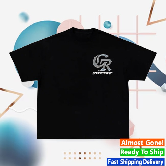 Official Ghost Racing Store Merch Gr Chrome Black Shirt Official Ghost Racing Store Merch Gr Chrome Black Shirt