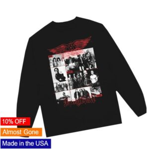 Aerosmith Store Merch One More Time Collage Longsleeve