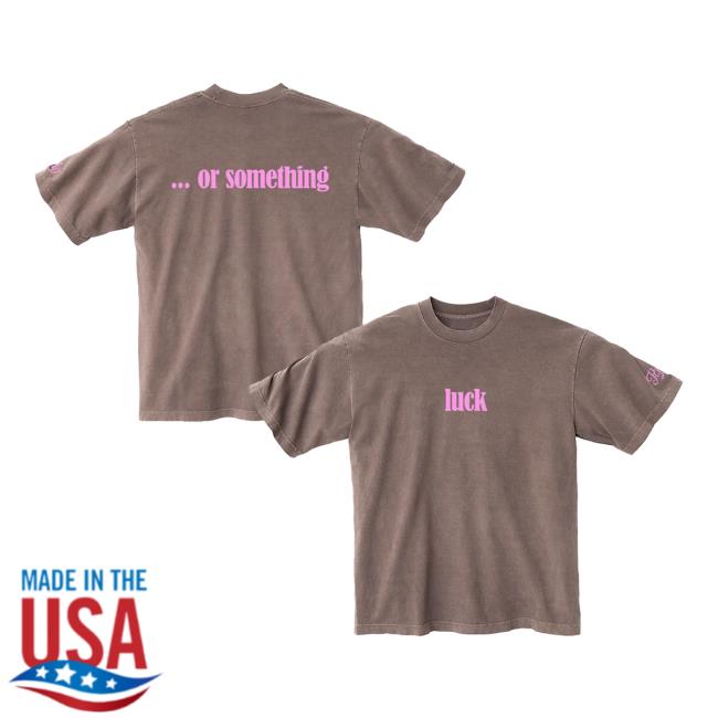 Hilary Duff Merch Store Luck Or Something Tee Hilary Duff Merch Store Luck Or Something Tee