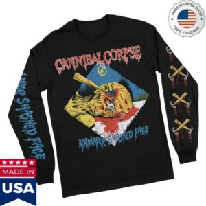 Indiemerchstore Cannibal Corpse Hammer Smashed Face Longsleeve