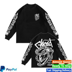 Ghost Racing Merch Store Locked Helmet Long Sleeve