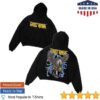 kenny Ghost Racing Merch Store Blue Flaming Eagle Hoodiev