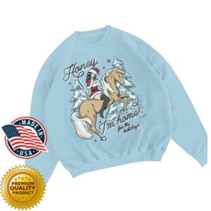 Shania Twain Store Merch Honey, I’m Home Holiday Crewneck