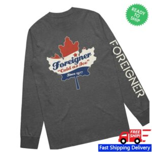 Foreigner Store Merch Cold As Ice Long Sleeve
