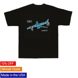 Loma Vista Recordings Merch Store Mavi The Pilot Black T-Shirt