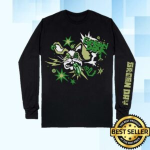 Green Day Merch Store Buzzed Bunny Long Sleeve Tee