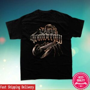 Bury Tomorrow Merch Store 2025 Europe Tour T-Shirt Black