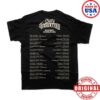 kenny Bury Tomorrow Merch Store 2025 Europe Tour T Shirt Blacka