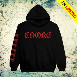 Bury Tomorrow Merch Store Choke Hoodie Black