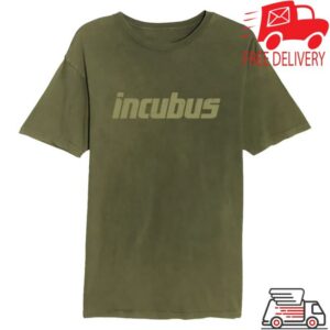 Incubus Merch Store Incubus Logo Olive Tee