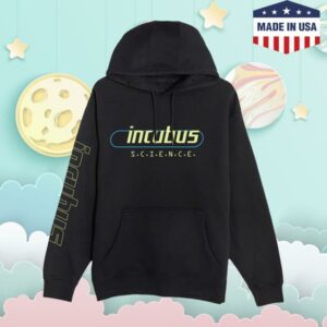 Incubus Merch Store Incubus Science Pullover Black Hoodie