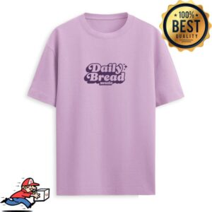 Daily Bread Merch Store Hotline Tee Soft Purple