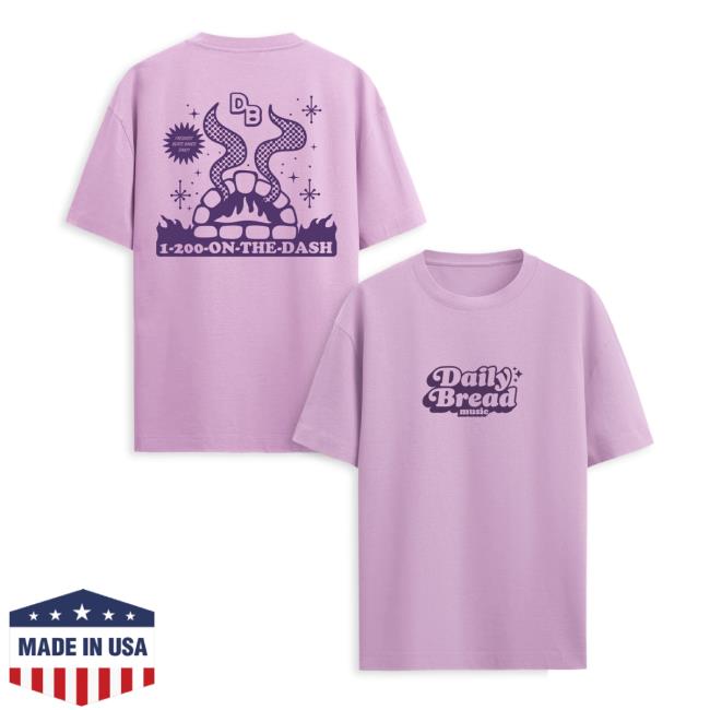 Daily Bread Merch Store Hotline Tee Soft Purple Daily Bread Merch Store Hotline Tee Soft Purple