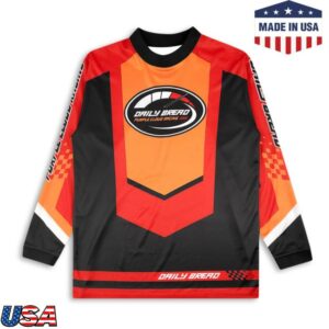 Daily Bread Merch Store Purple Cloud Racing Motocross Jersey Sunset