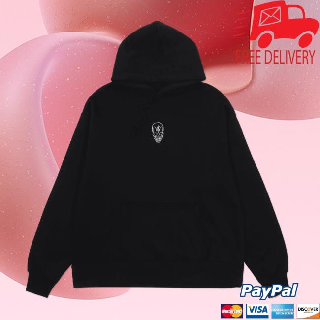 Kai Wachi Merch Store Kai Wachi Skull Emblem Hoodie Kai Wachi Merch Store Kai Wachi Skull Emblem Hoodie