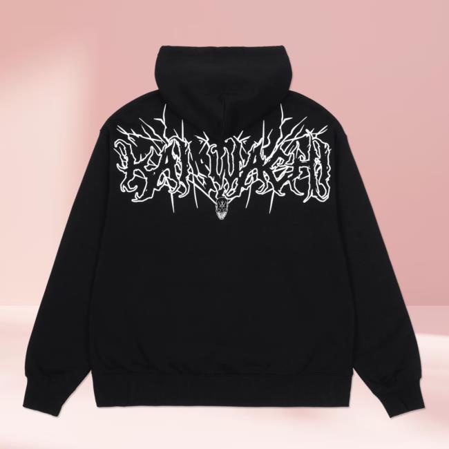 Kai Wachi Merch Store Kai Wachi Skull Emblem Hoodie Kai Wachi Merch Store Kai Wachi Skull Emblem Hoodie