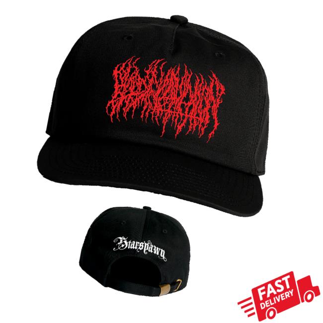 Blood Incantation Store Merch Starspawn Snapback Hat Blood Incantation Store Merch Starspawn Snapback Hat