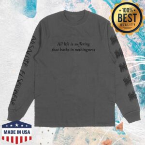 Blood Incantation Store Merch All Life Is Suffering Long Sleeve