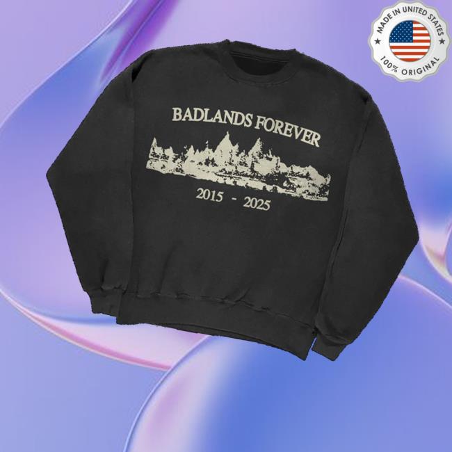Halsey Music Store Merch Badlands Forever Crewneck Halsey Music Store Merch Badlands Forever Crewneck
